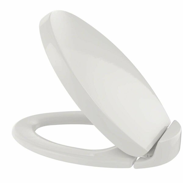 Procomfort SS204-11 Oval Slow Close Elongated Toilet Seat & Lid; Colonial White PR3526590